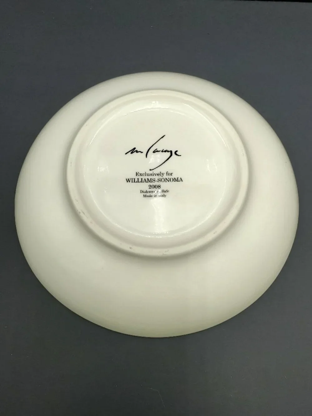 Williams-Sonoma Rooster Francais Soup Pasta Bowl Salad Serving Bowl